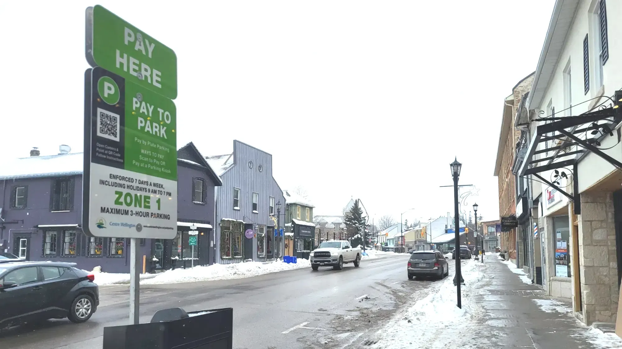 Winter to blame – or thank – for delay to paid parking program
