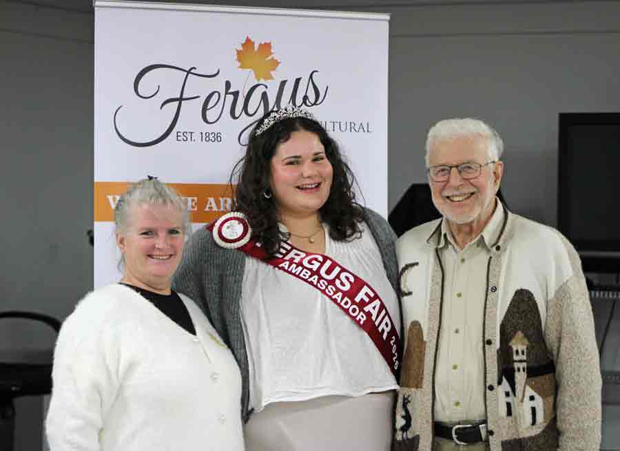 Second-generation president to lead Fergus Agricultural Society