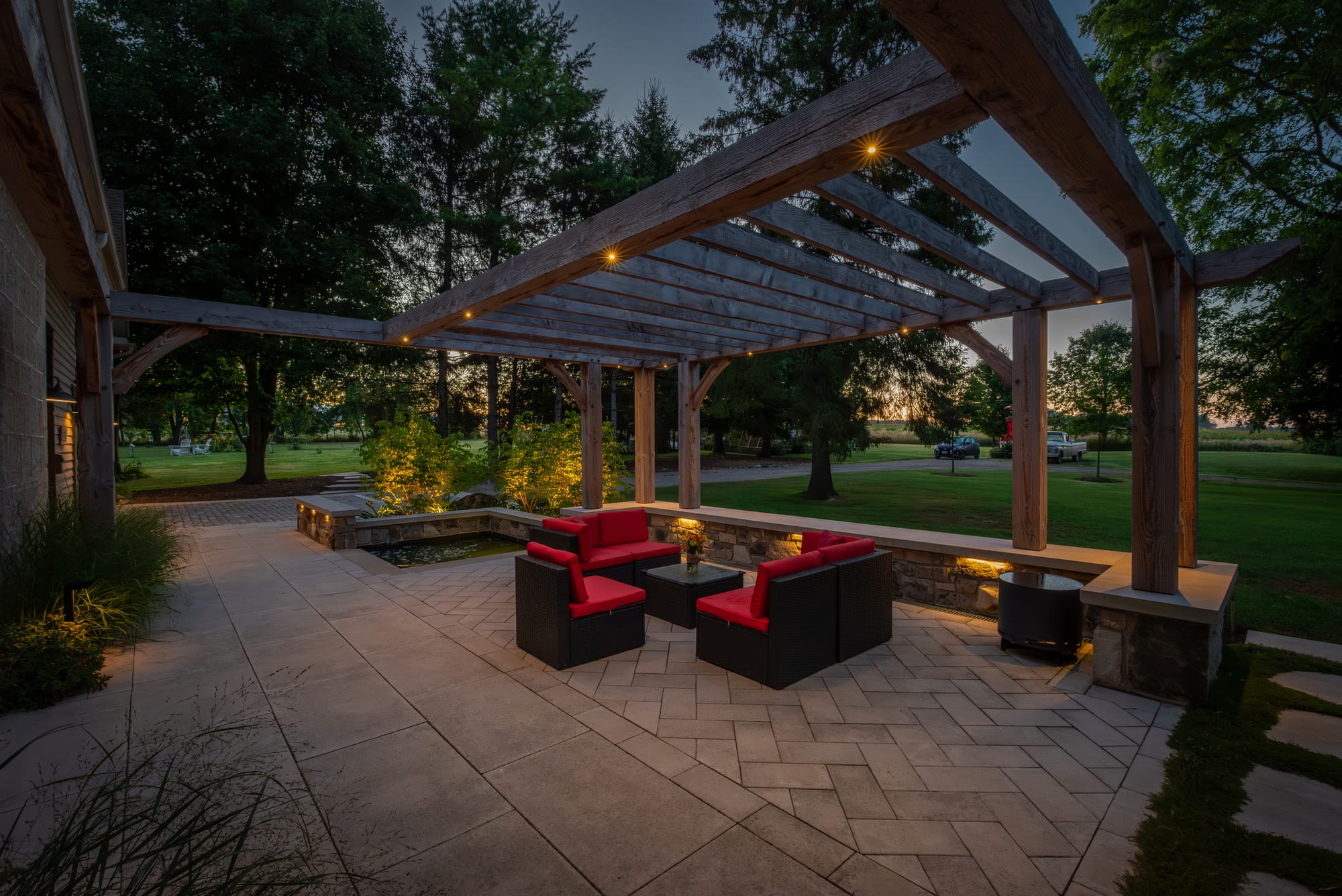 Whispering Pines Landscaping; a team of local experts that will create and maintain your landscape vision.