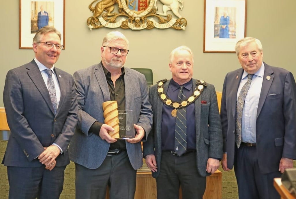 County recognizes Gray, Mato for ‘outstanding’ economic development contributions