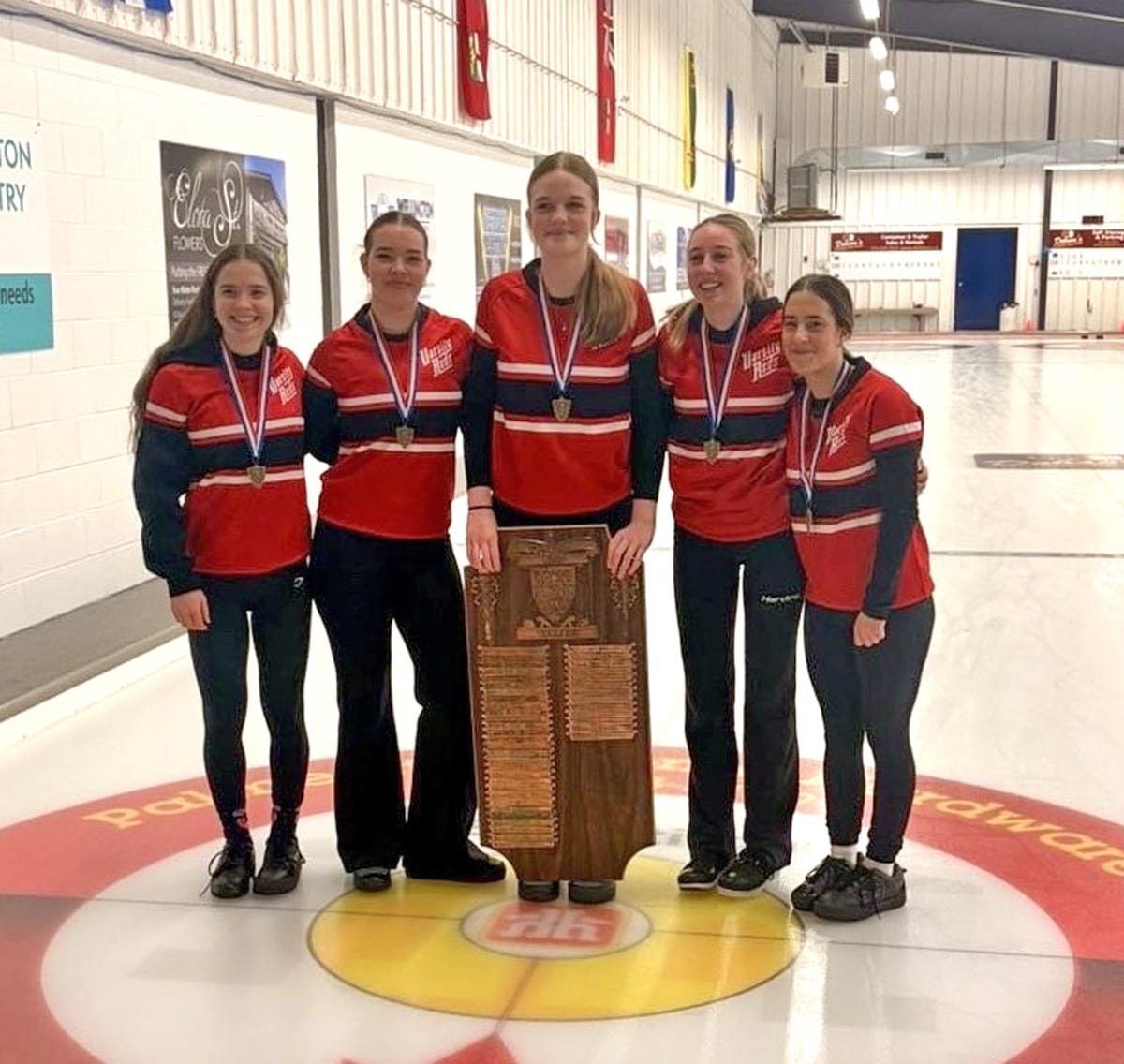 NDSS girls’ curling team headed to OFSAA Championships