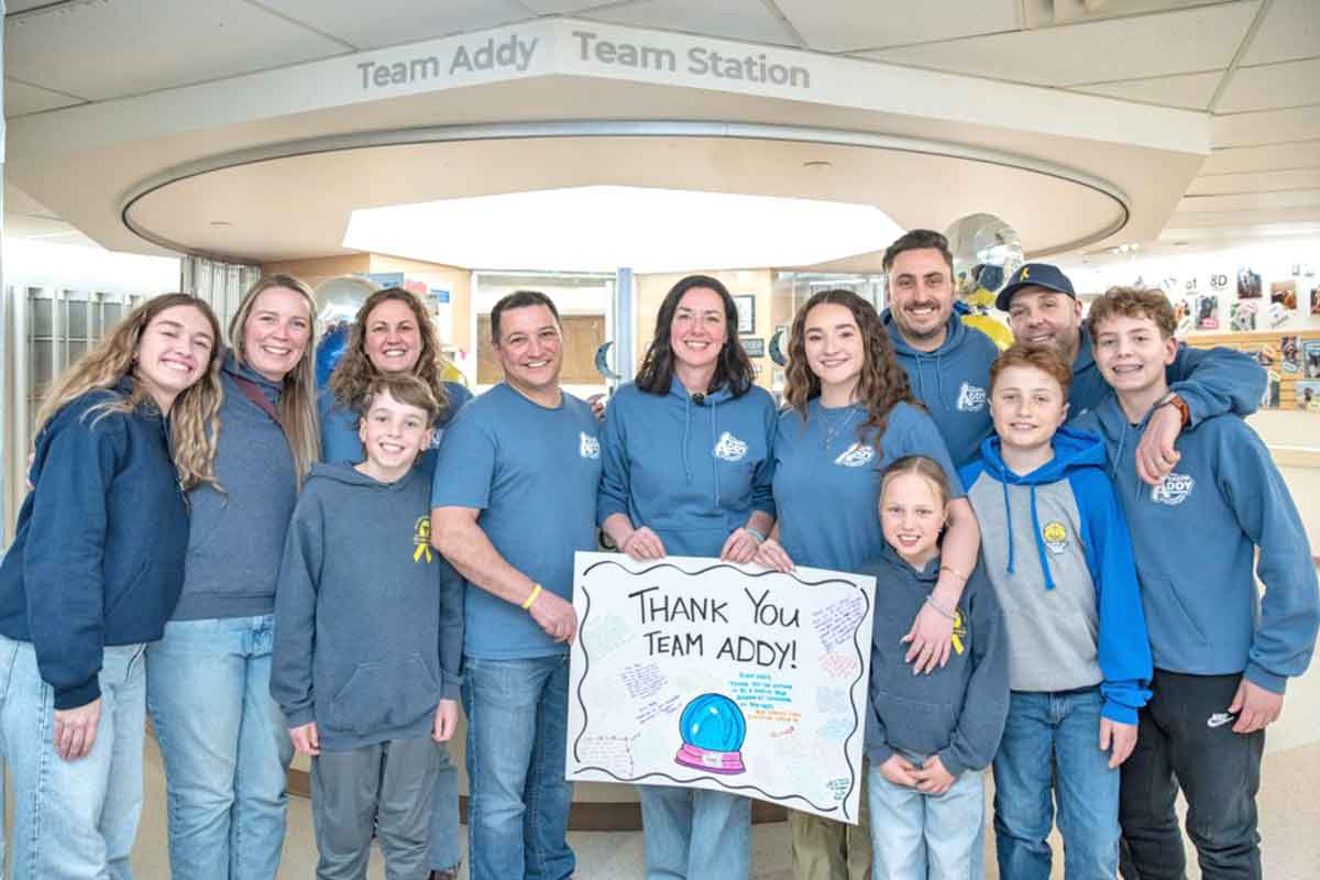 Another milestone for Team Addy