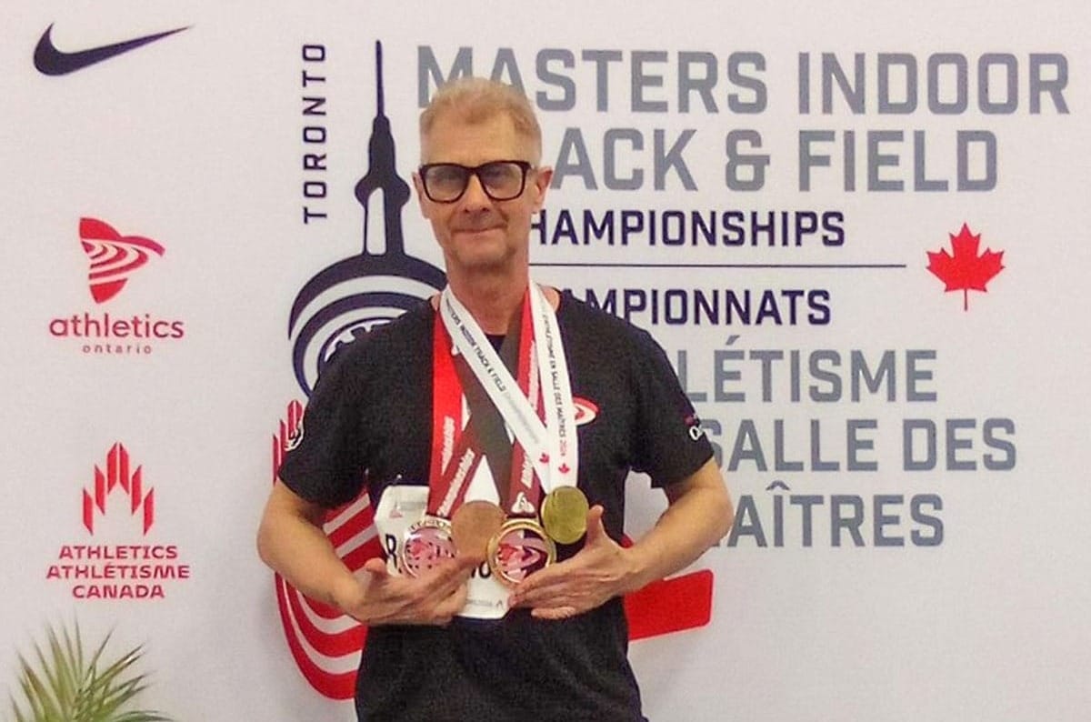 Senior challenges status quo with track and field victory