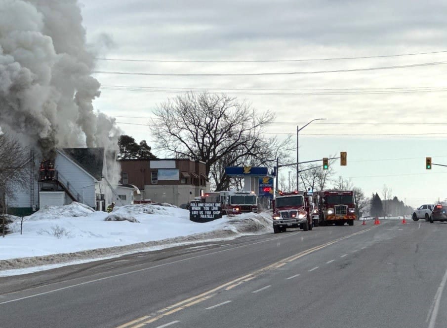Cannabis shop destroyed by fire post image