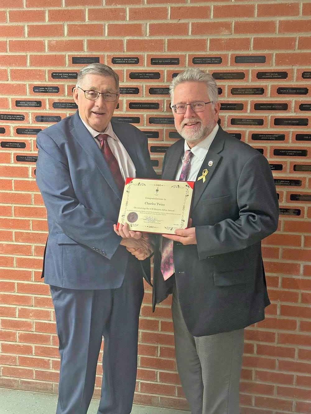 4-H Ontario celebrates Arbor Award recipients post image