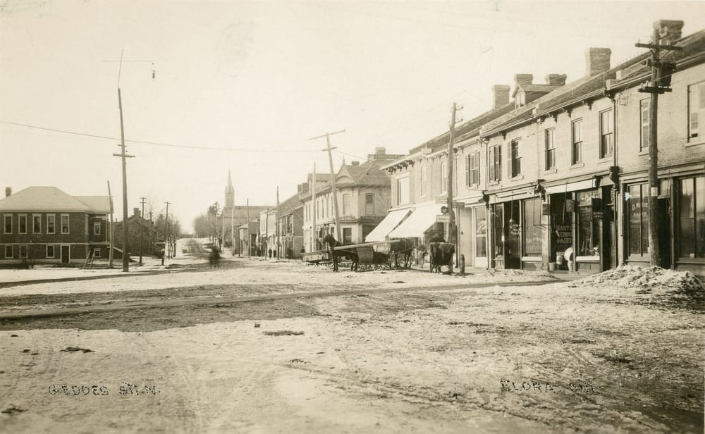 Library, post office replaced Elora’s cattle market post image