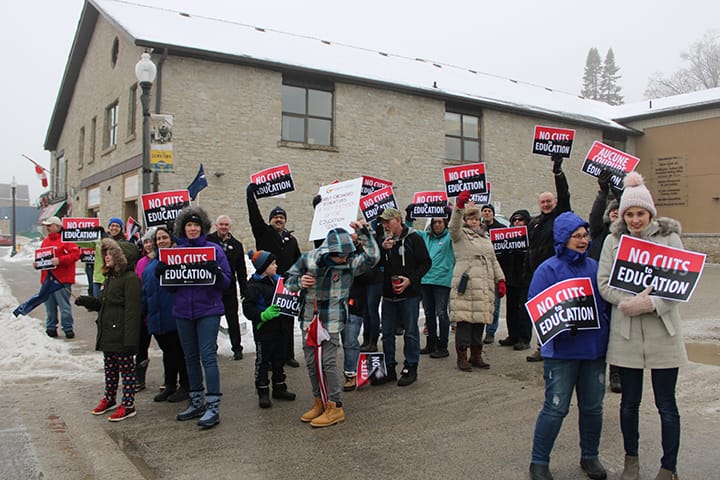 Education protest post image