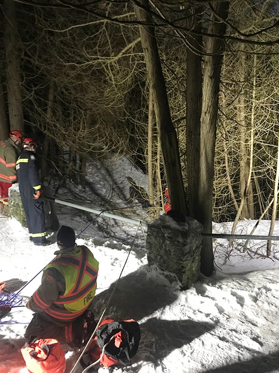 Dog injured after falling into Elora Gorge post image