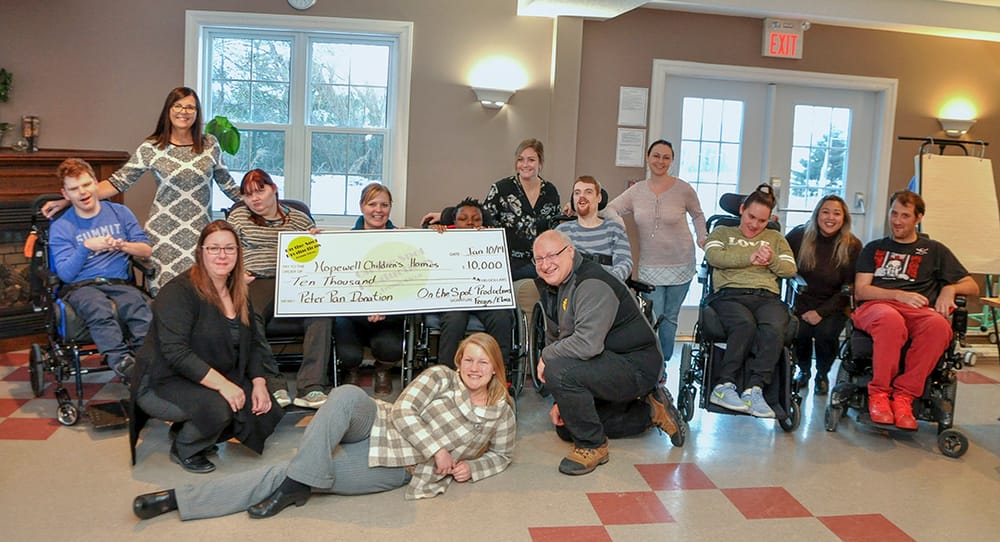 On the Spot Productions donates $10,000 to charity post image