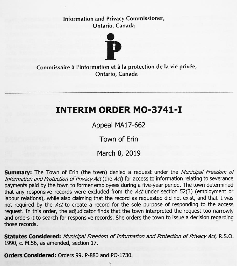 Town ‘failed to conduct  reasonable search’ in response to FOI request post image