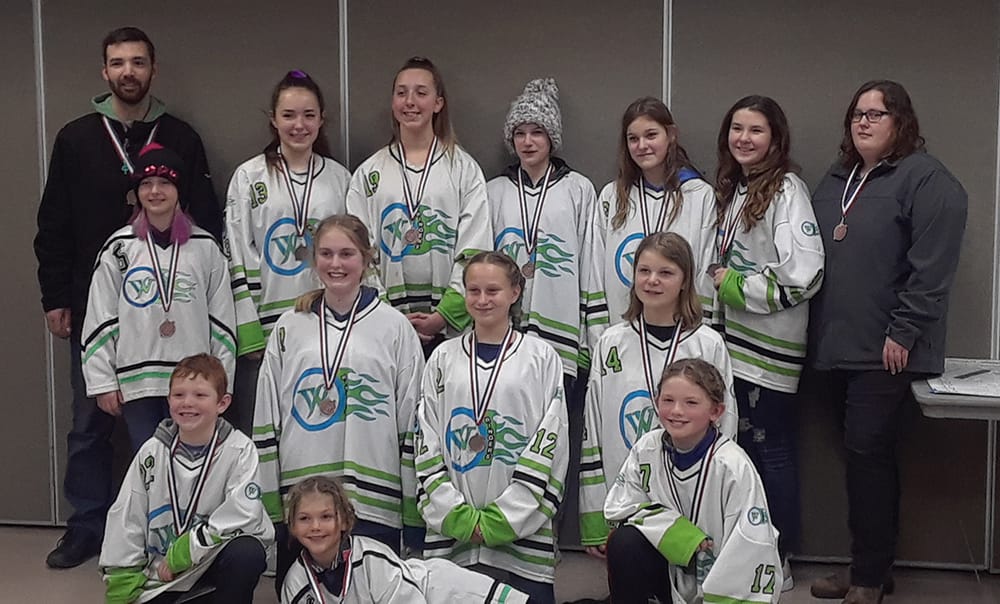 Ringette bronze post image
