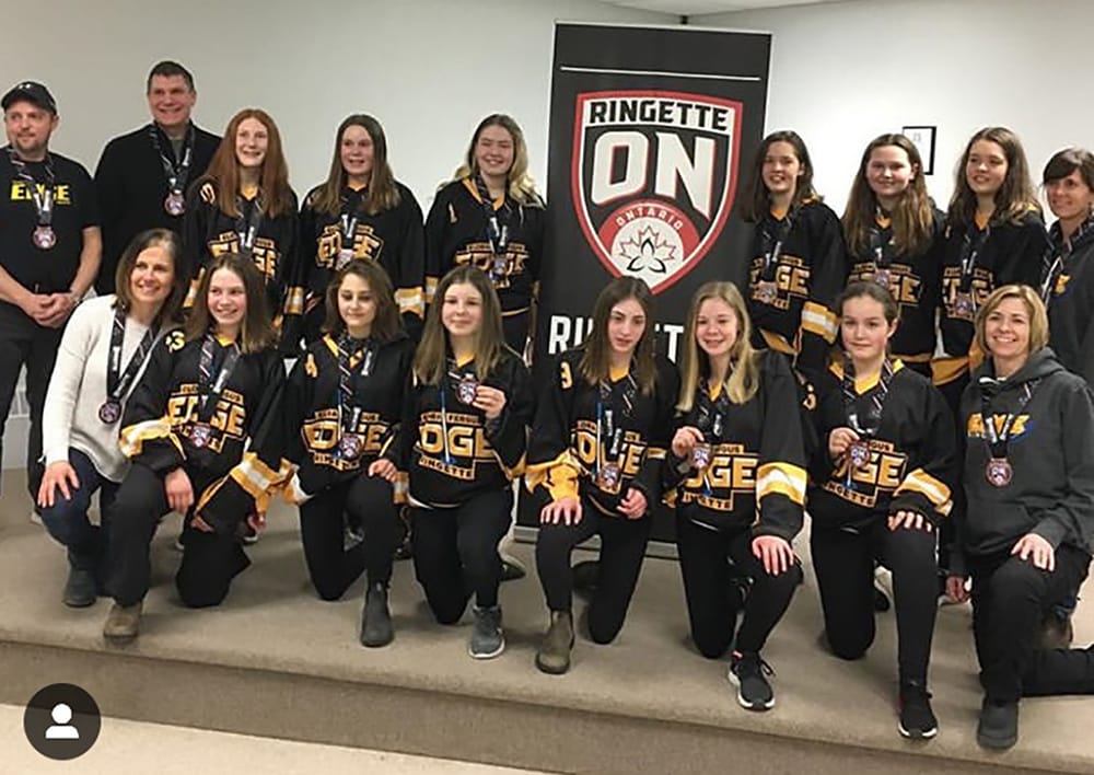 Elora Fergus ringette team wins provincial bronze post image