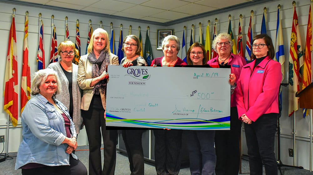 Quilt presentation post image