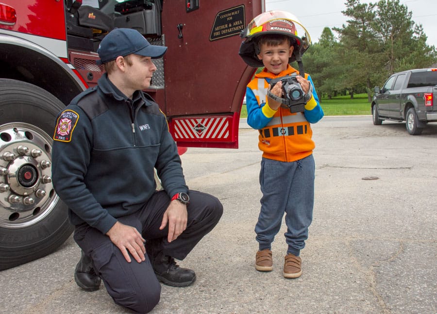 Wellington North Fire Department hosted Fire Safety Day post image
