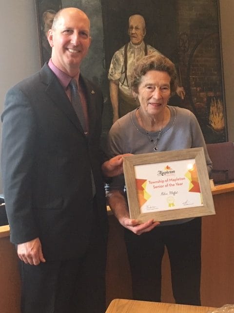 Helen Moffat recognized as Senior of the Year post image