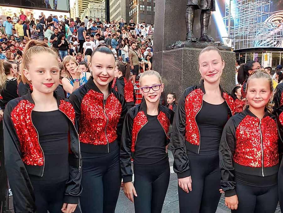 Local dancers take part in the Dance the World Broadway event post image