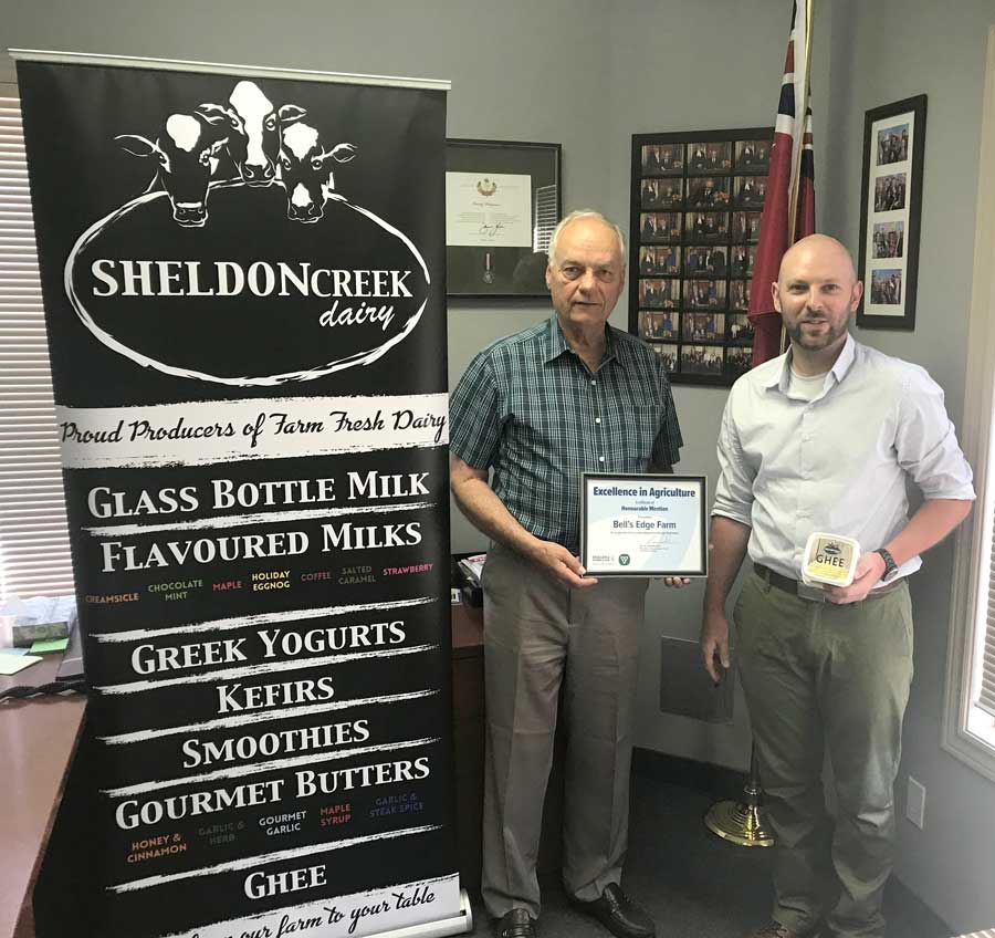 Minto farm recognized by province post image