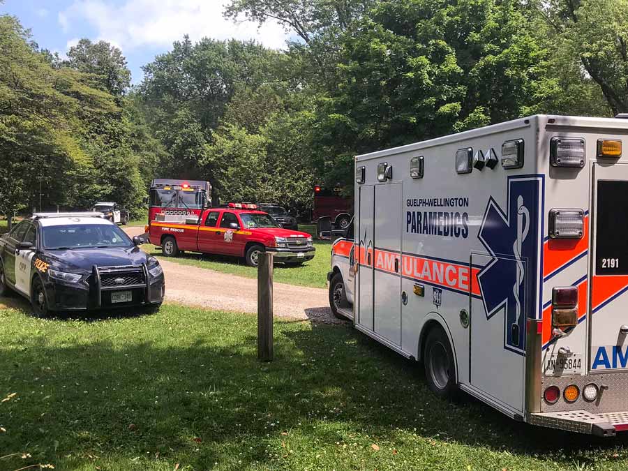 Firefighters rescue woman from gorge post image