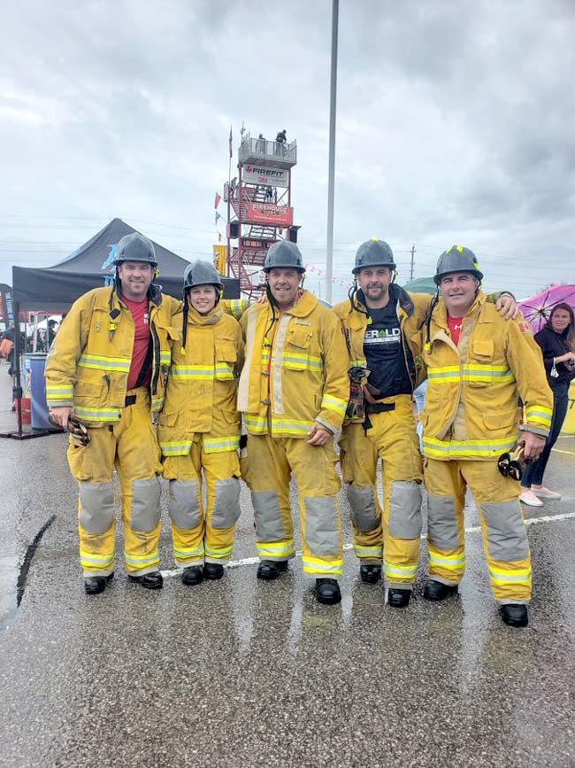 Minto firefighters placed 10th at FireFit Worlds and Canadian National Championships post image