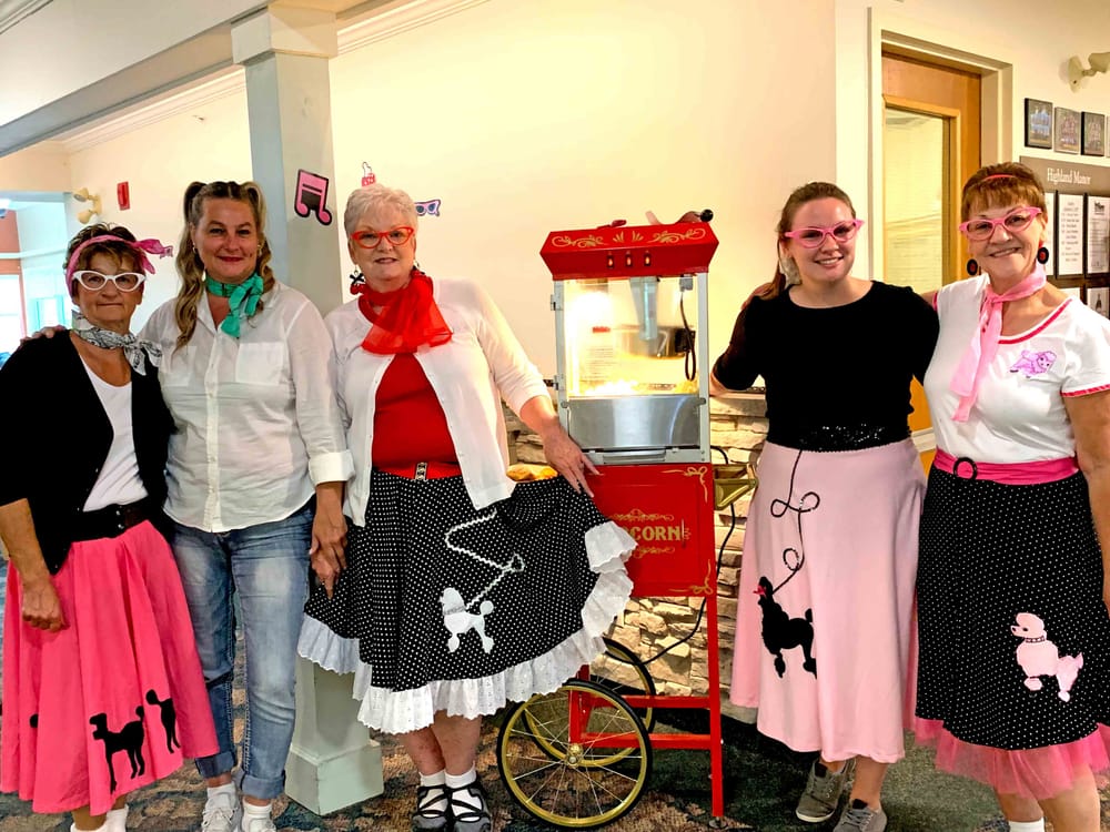 Turning back the clock and celebrating the ‘50s at Highland Manor post image