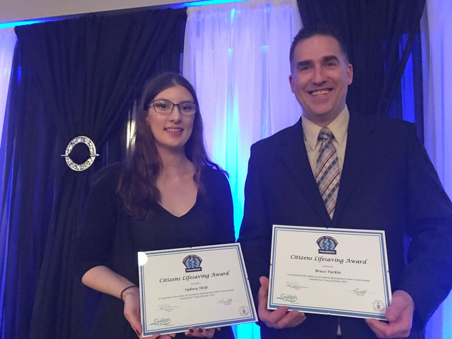 Sportsplex employees recognized  for life-saving use of defibrillator post image