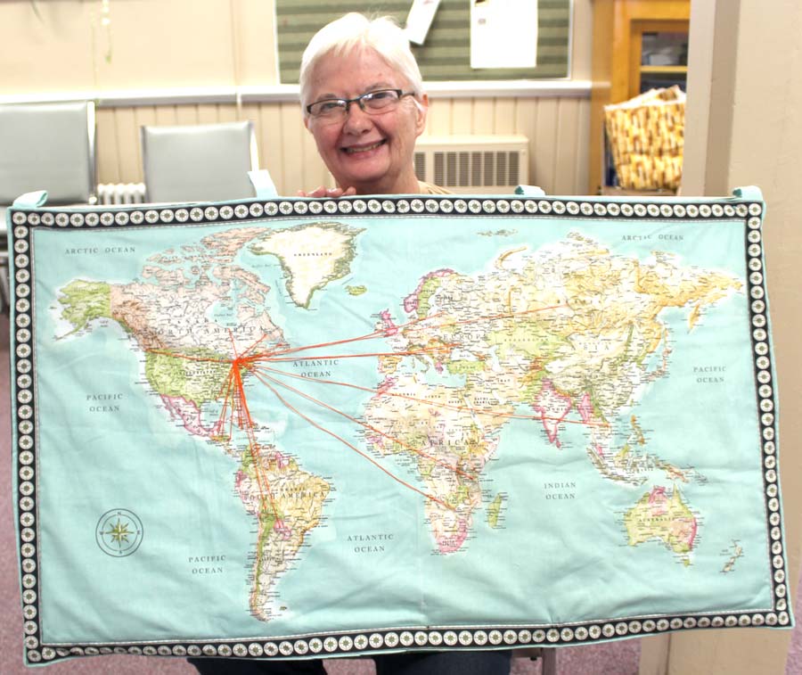 Clifford quilters have global reach post image