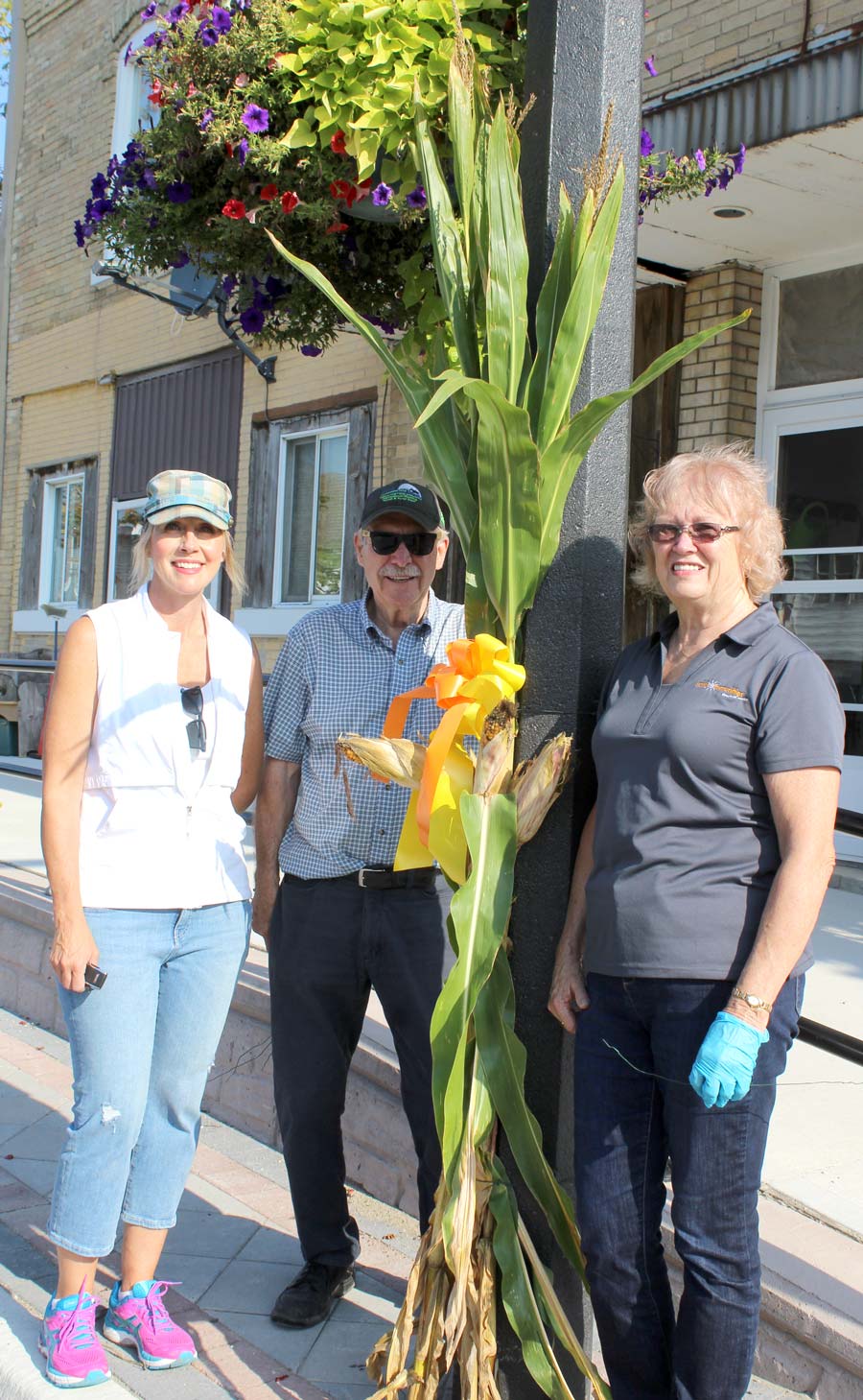 Volunteers beautify downtown Clifford post image