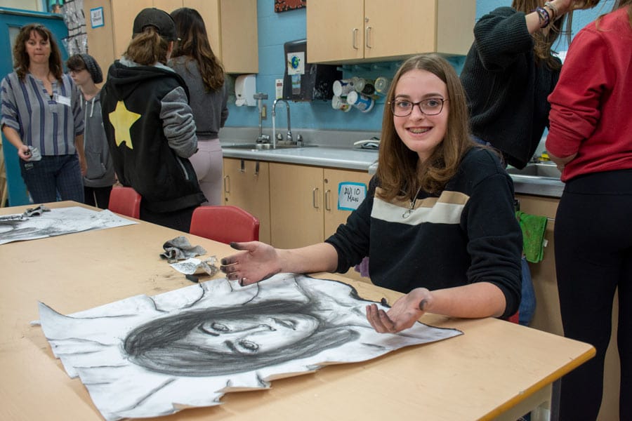 CWDHS Grade 10s participate in My Best Self Day post image