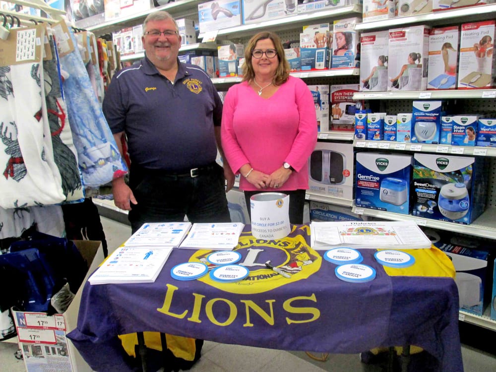 Mount Forest Lions Club promotes diabetes awareness post image
