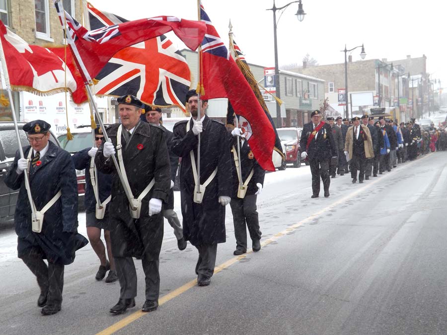 Minto Remembrance Day services were held in Palmerston, Harriston and Clifford post image