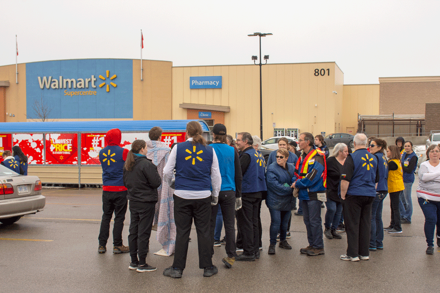 OPP respond to "a threat against" at Walmart in Fergus post image