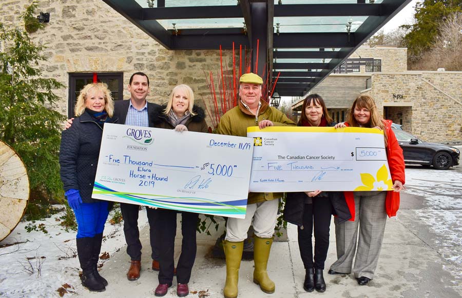 Elora Horse and Hound Parade donations presented post image