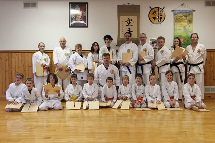 Traditional Tameshiwari at Elora Gorge Karate Dojo post image