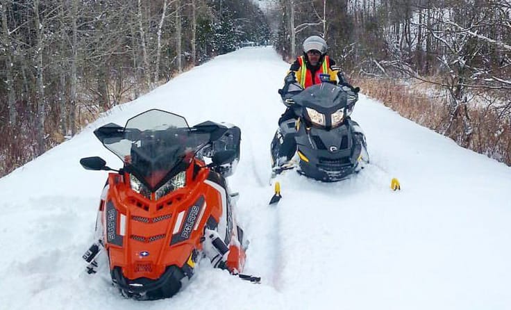 CVC working on snowmobile club trail access post image