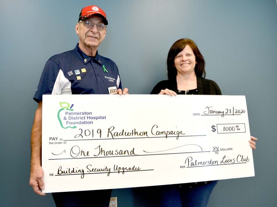 Palmerston Lions show support for local hospital post image