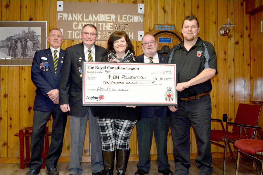Palmerston Legion makes donation to hospital foundation post image