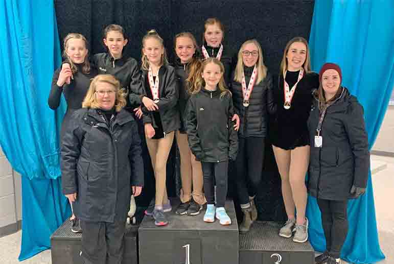 Elora and District Skating Club competed in Georgina post image