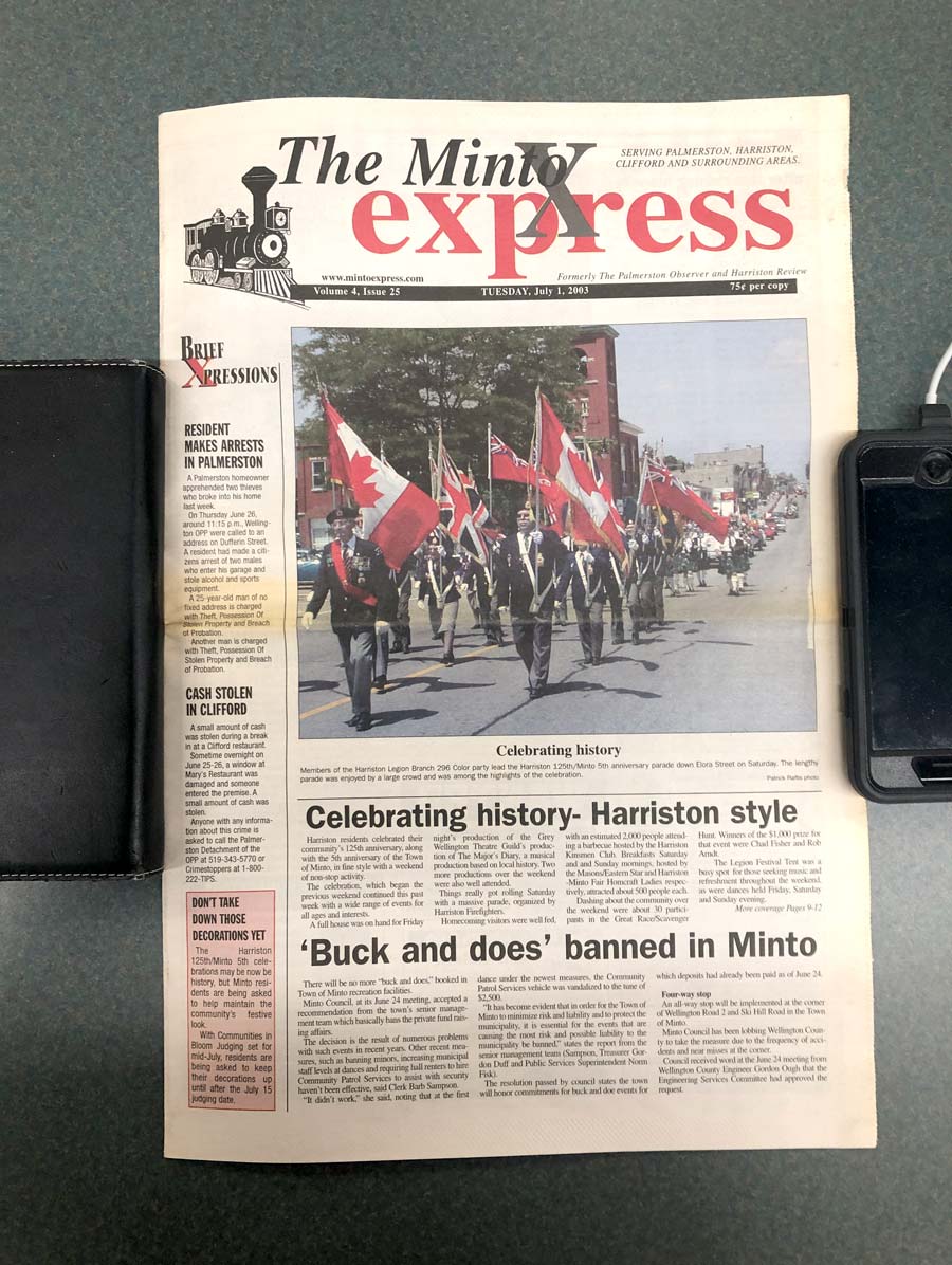 Minto Express served the community from 2000 to 2019 post image