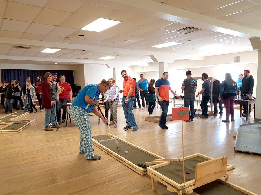 Harriston Legion hosted mini-golf tournament post image