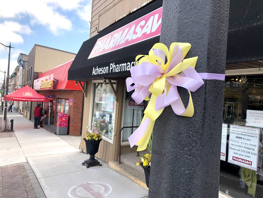 Ribbons of Hope decorate Harriston post image