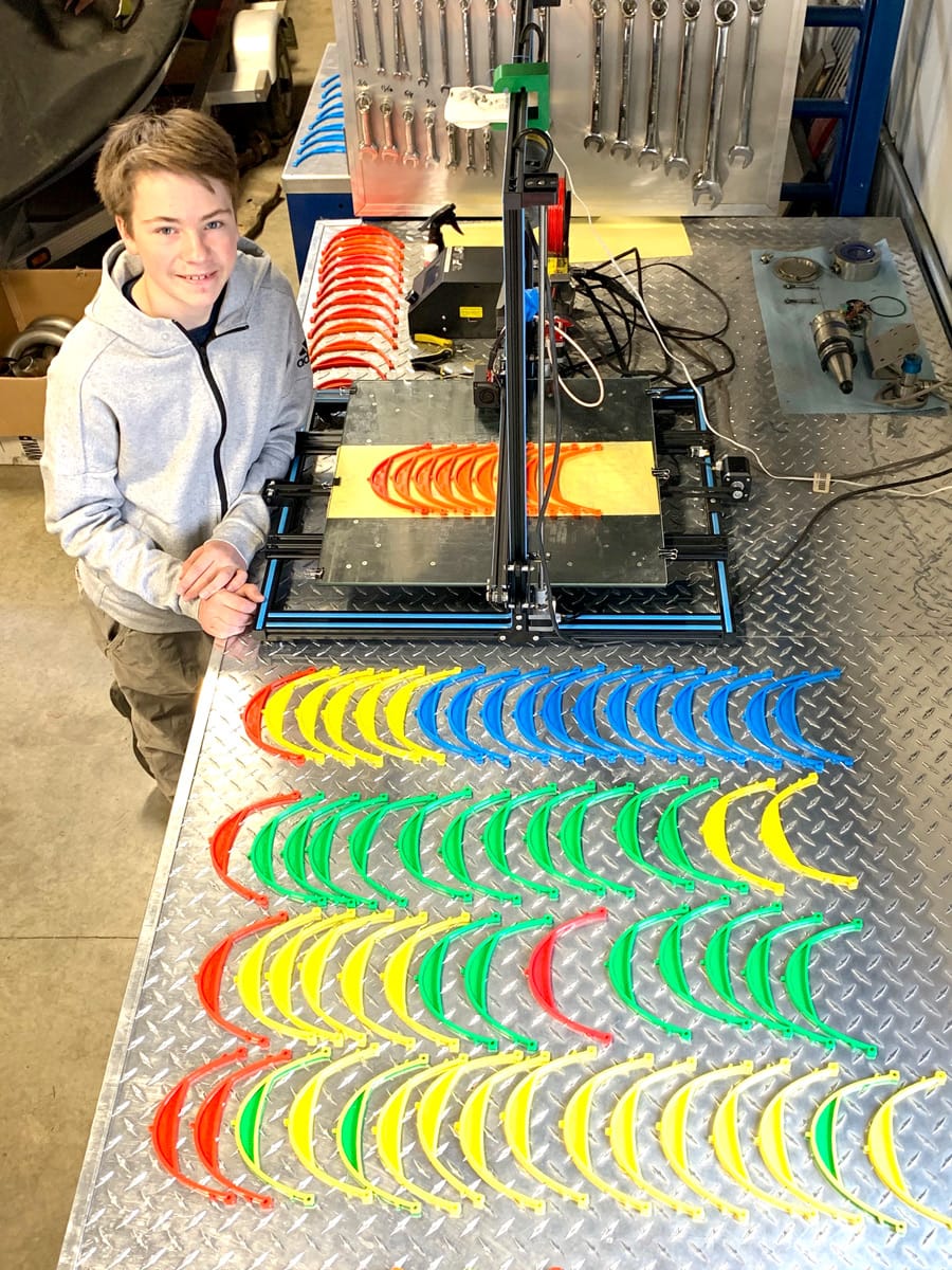 Local school boards still making face shields, other PPE post image