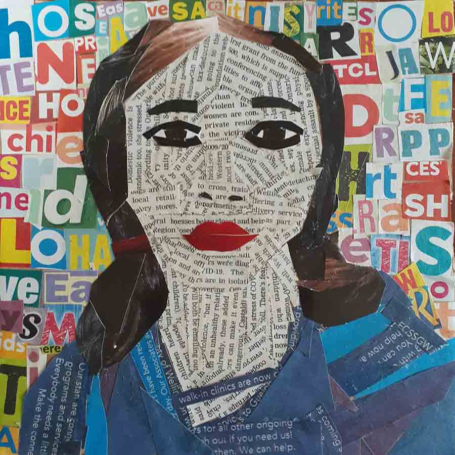 CWDHS students tackle at-home art projects post image