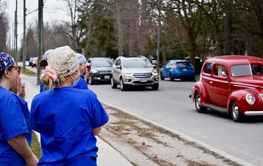 Health unit asks residents to forego car rallies, drive-by celebrations post image
