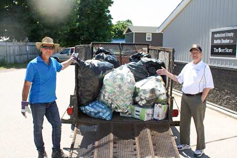 Belwood Lions host successful bottle drive post image