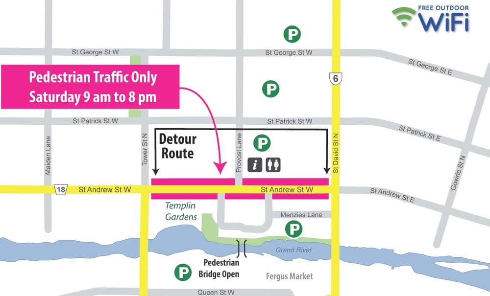Downtown Fergus street will be closed on Saturdays starting June 20 post image