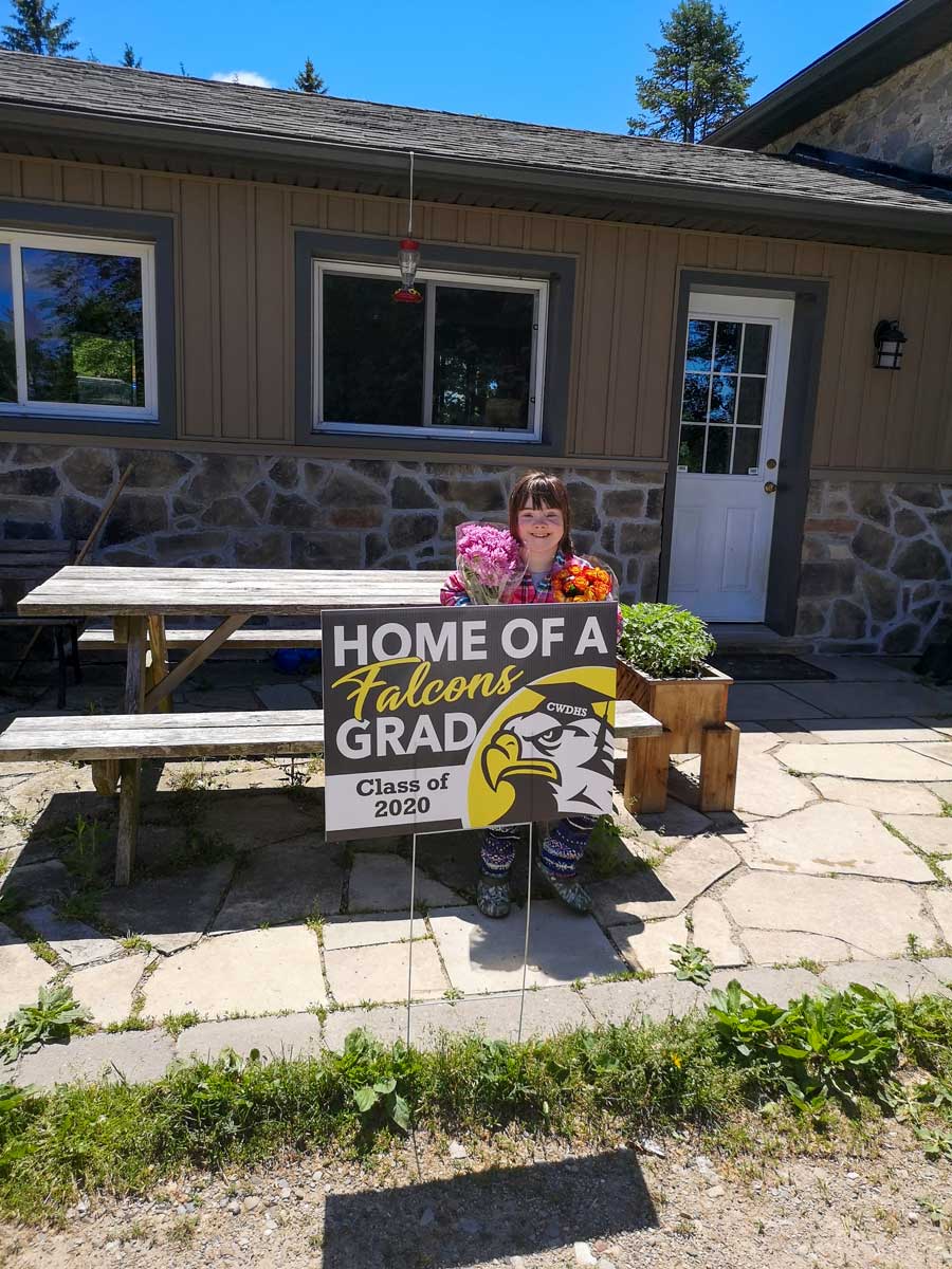 Centre Wellington high school grads get a special delivery post image