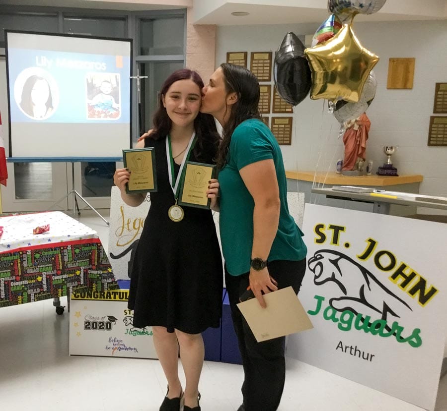St. John Catholic School students  celebrate grad differently this year post image