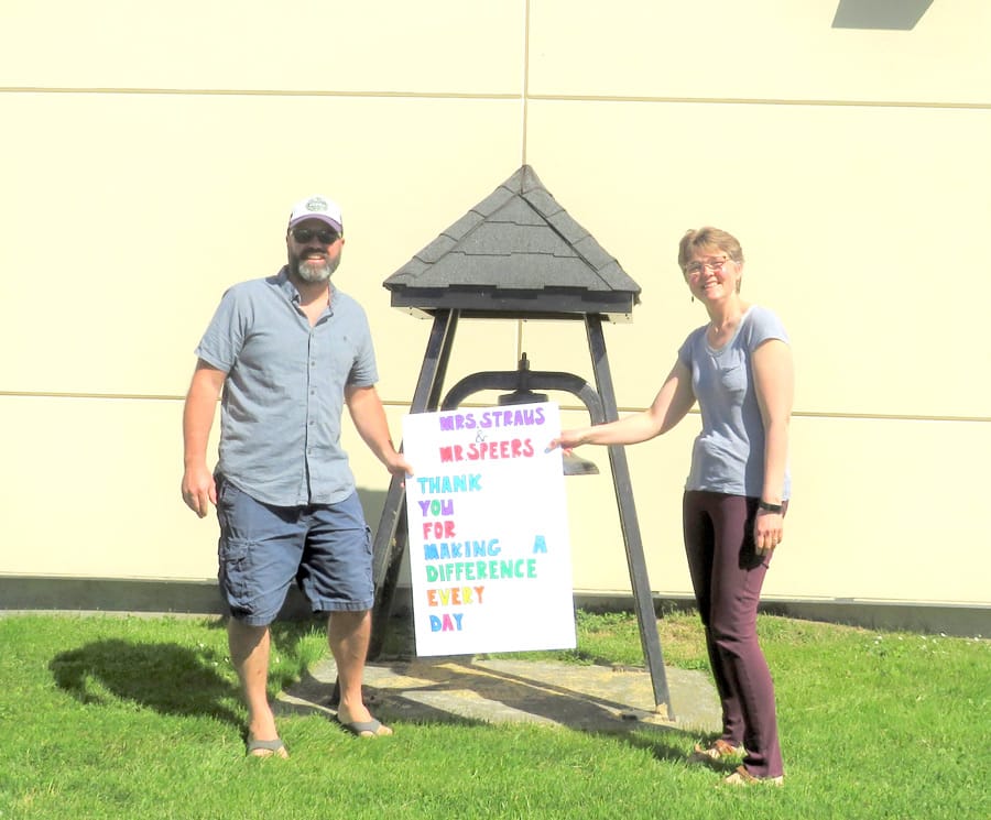 Educators celebrated with a drive-through celebration post image