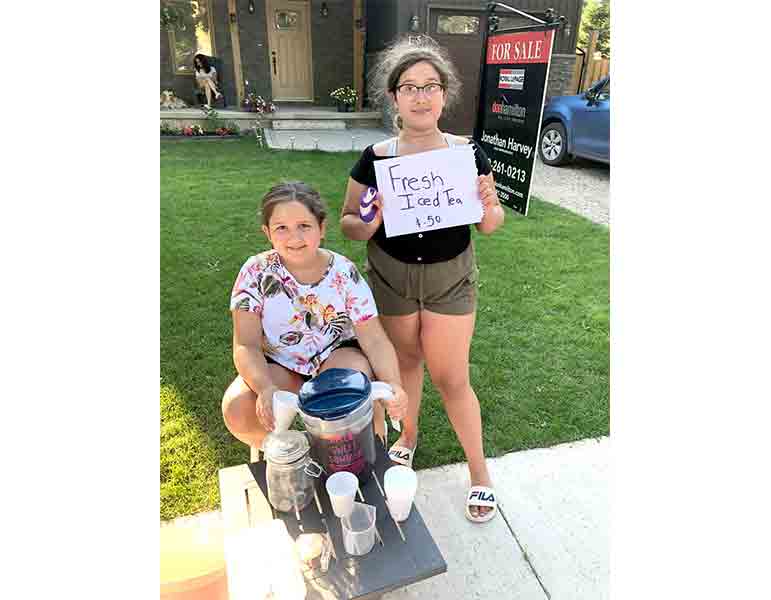 Serving up refreshments on Canada Day post image