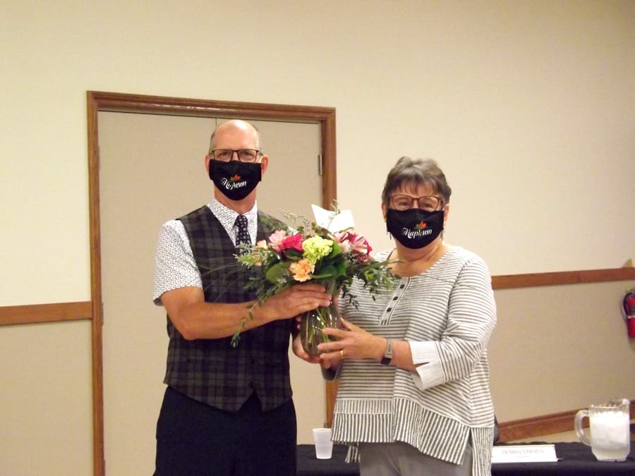 Mapleton clerk set to retire post image